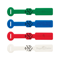 Whizzie SpotterTie Luggage Tag - Dice
