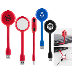 Lollipop 4-Port USB Hub And LED Light