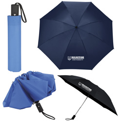 3 Section Folding Inversion Umbrella - 46" Arc
