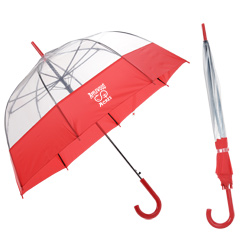 ShedRain Bubble Umbrella with Fabric Border - 52" Arc