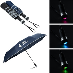LED Light Handle Umbrella - 54" Arc