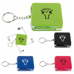 Wrap Around Charging Cable Keychain