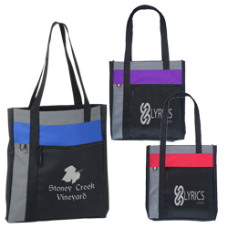 Happy De Stijl Tote Bag Main Image