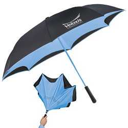 Colorized Manual Inversion Umbrella - 48" Arc