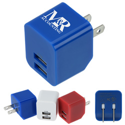 Energize 2 Port Wall Charger
