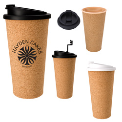 Cork Travel Tumbler - 16 oz.