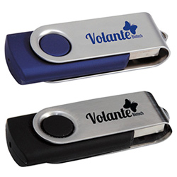 Folding USB 2.0 Flash Drive - 1GB