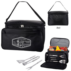 Backyard BBQ Set in Cooler Bag