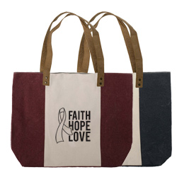 Washed Canvas Tote