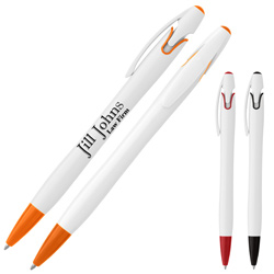 Click-Fit Pen - White