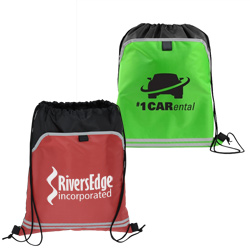 Reflective Accent Drawstring Sportpack  Main Image