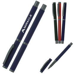 Salute Soft Touch Rollerball Metal Pen  Main Image