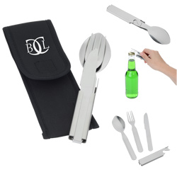 Koozie® Kamp Cutlery Set  Main Image