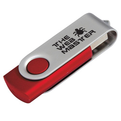 4 GB Folding USB 2.0 Flash Drive  Main Image