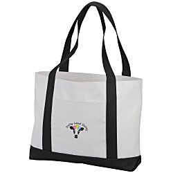 4imprint.com: Large Polyester Boat Tote - Embroidered 127398-E