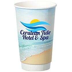 4imprint.com: Seaside Full Color Insulated Paper Cup - 16 oz. 154035-16-SS
