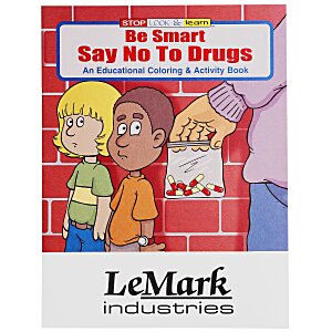 4imprint.com: Be Smart, Say No To Drugs Coloring Book 1034-ND