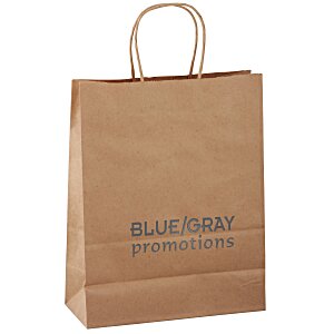 4imprint.com: Kraft Paper Brown Shopping Bag - 13" X 10" 1660-1310-B