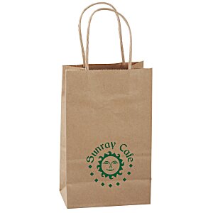 4imprint.com: Kraft Paper Brown Shopping Bag - 8-1/4