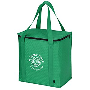 4imprint.com: Koozie® Zippered Insulated Grocery Tote 104502