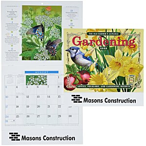 4imprint com: The Old Farmer #39 s Almanac Calendar Gardening Stapled
