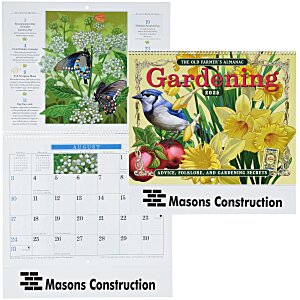 4imprint com: The Old Farmer #39 s Almanac Calendar Gardening Spiral