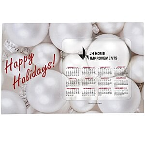 4imprint.com: Greeting Card with Magnetic Calendar - Ornaments 107171-OR