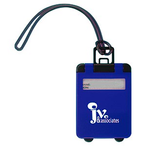 photo luggage tag