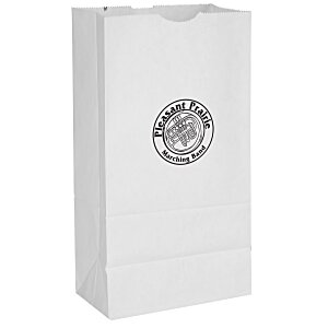 4imprint.com: Paper Lunch Sack - White 116470-W