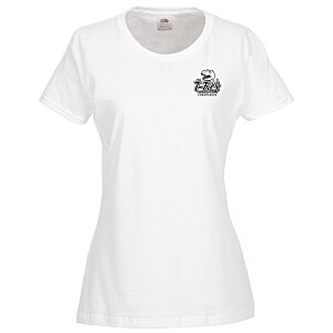 4imprint.com: Fruit of the Loom HD T-Shirt - Ladies' - White 103493-L-W