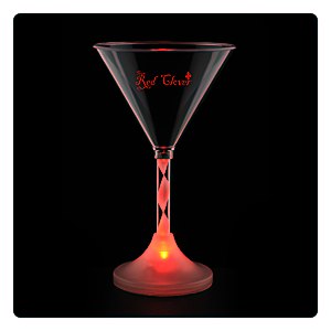 light up martini glass