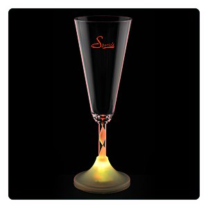 4imprint.com: Champagne Glass with Light-Up Spiral Stem ...