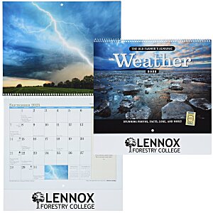 4imprint.com: The Old Farmer's Almanac Calendar - Weather - Spiral - 24