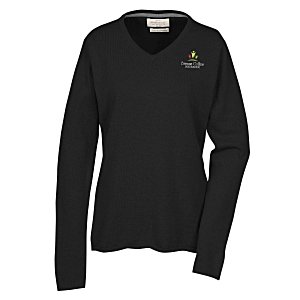 Weatherproof Vintage Cotton Cashmere V Neck Sweater Ladies' Weatherproof Vintage Cotton Cashmere V Neck Sweater Ladies'