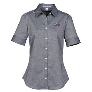 4imprint.com: Performance Oxford Short Sleeve Shirt - Ladies' 127903-L-SS