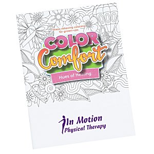 4imprint.com: Color Comfort Grown Up Coloring Book - Hues of Healing ...