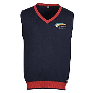 fila v neck sweater