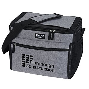 Black and gray branded Igloo 24-Can Cooler 