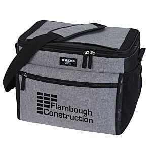 Black and gray branded Igloo 24-Can Cooler 