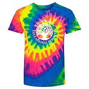 4imprint.com: Tie-Dyed Multicolor Spiral -T-Shirt - Youth - Screen ...