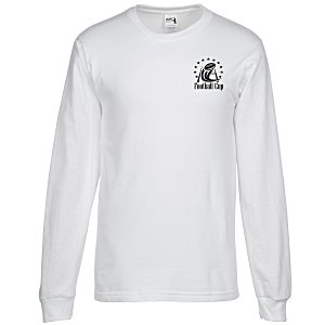 4imprint.com: Gildan Hammer LS T-Shirt - White - Screen 146335-LS-W-S