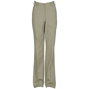 4imprint.com: Chino Blend Flat Front Pants - Ladies' 153451-L