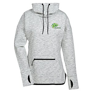 cowl neck hoodie ladies