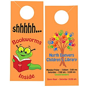 4imprint.com: Cardstock Door Hanger - 24 hr 141309-24HR