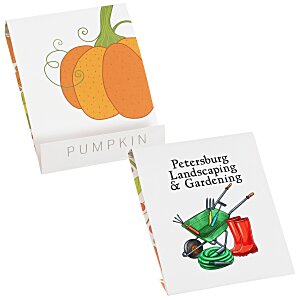 Branded front and back of pumpkin seed packet