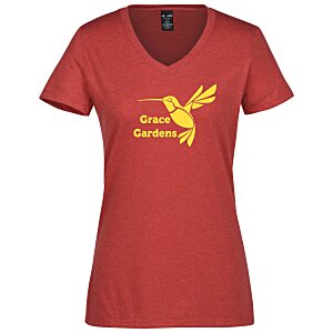 Allmade Tri-Blend V-Neck T-Shirt 