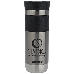 Silver and black stylish Contigo® tumbler