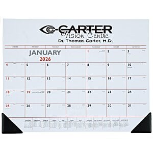 4imprint.com: Desk Pad Calendar with Vinyl Corners - Colors 100897-C