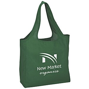 4imprint.com: Cotton Sheeting Fold Up Tote 166252