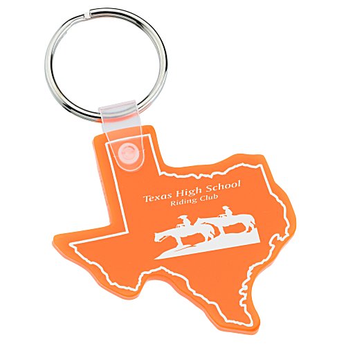 Texas Soft Keychain